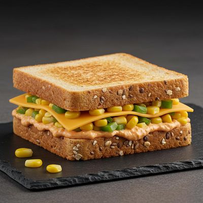 Veg Corn & Cheese Sandwich